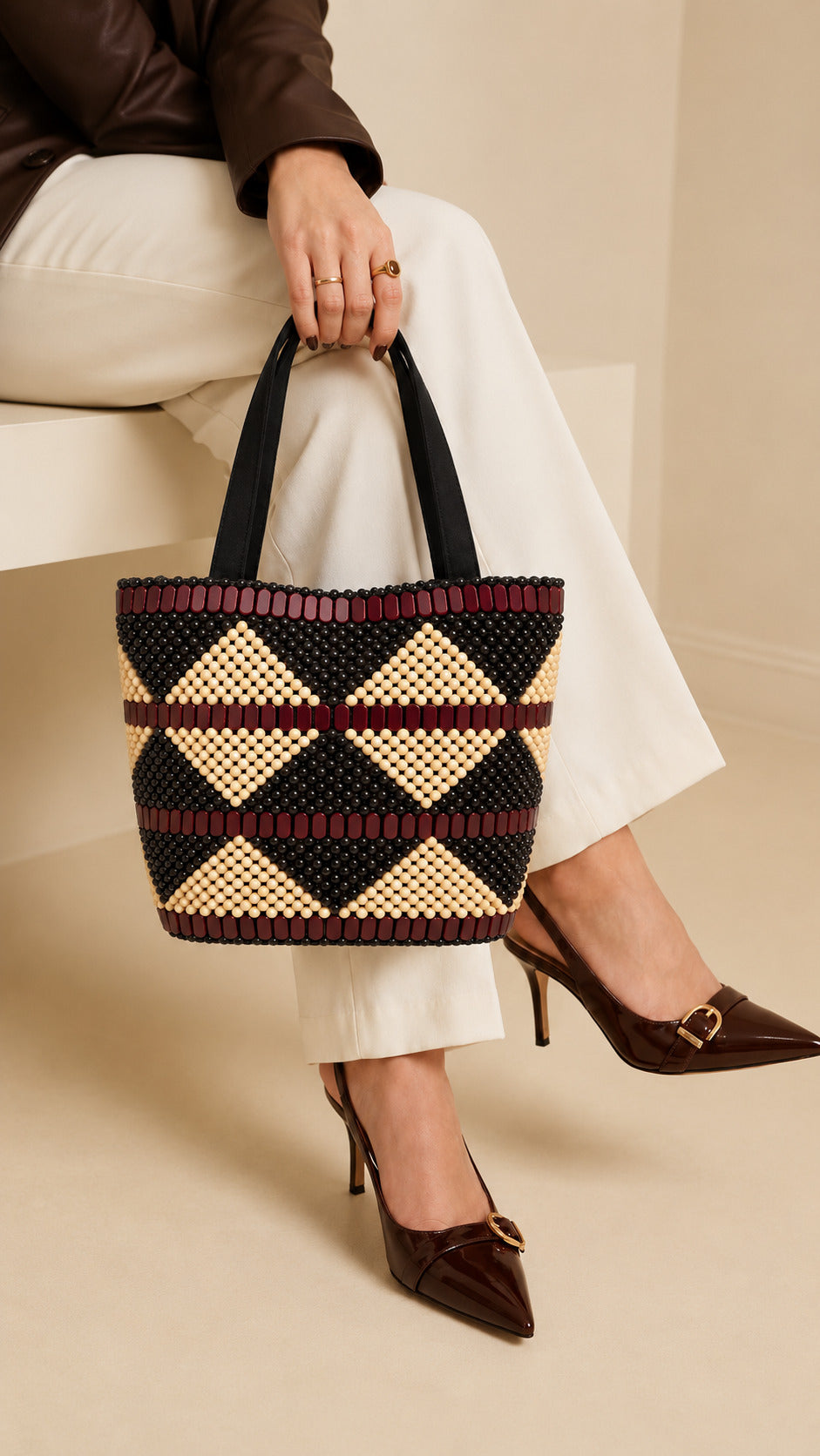 The Reyanne - Beaded handbag
